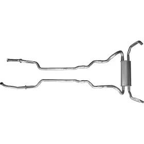Ex80022 Classic Industries 1967-68 Camaro Oe Dual Exhaust System Without Resonators Small Block
