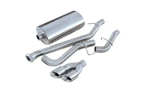 Corsa-14232 Corsa 3 Inch Sport Exhaust System Twin 4 Polished Tips 02-06 Tahoe Yukon 5.3l 14232