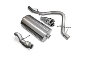Corsa-14912 Corsa 3 Inch Sport Exhaust System Twin 4 Polished Tips 09-14 Tahoe Yukon 5.3l 14912