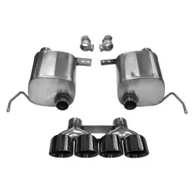 14762blk Corsa Exhst - Xtreme 304 Ss Valve-back Exhaust System With Quad Rear Exit