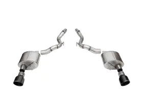 21272blk Corsa Exhst Performance - 2024 Compatible With/replacement For Ford Mustang