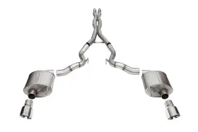21274 Corsa Exhst Performance - 2024 Compatible With/replacement For Ford Mustang Gt