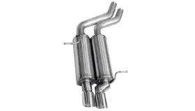 14559 Corsa Performance For 01-06 Bmw 325i/ci Convertible E46 Polished Sport Axle-back Exhaust
