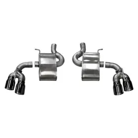 14784blk Corsa Performance - Xtreme 304 Ss Axle-back Exhaust System With Quad Rear Exit