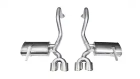 14961 Corsa Performance For 97-04 Chevrolet Corvette C5 Z06 5.7l V8 Polished Xtreme Axle-back