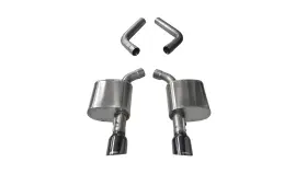 21019blk Corsa Performance Sport Axle Back Exhaust System