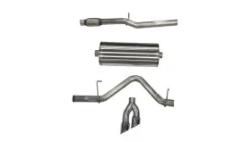 21030 Corsa Performance For 2019-24 Chevy Silverado 5.3l Crew Cab Short Bed Sport Cat-back Dual