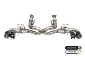 21106cf Corsa Performance Cor Cat-back Variable Sound