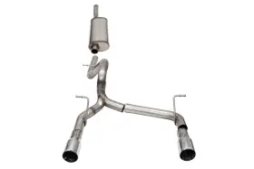 21124 Corsa Performance Sport Cat-back Exhaust System Fits 18-23 Wrangler Jl