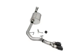 21156blk Corsa Performance For 2021-2022 Ford F-150 Supercab/6.5in Bed 5.0l V8 Sport Cat-back Front