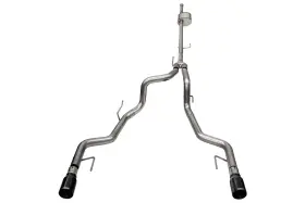 21183blk Corsa Performance For 2021-2023 Ford F-150 Supercrew/5.5ft Bed 5.0l V8 Xtreme Cat-back Dual