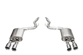 21268 Corsa Performance Sport Valved Axle-back Exhaust System Fits 24 Mustang