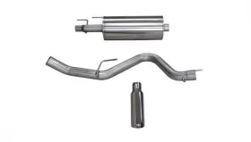 24836 Corsa Performance For 15-16 Ford F-150 Ecoboost Cat-back Single Side Exit With 4.0in Polished