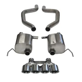 611434 Corsa Performance 2015-2019 Corvette C7 Z06 Gs Zr1 Sport Axle Back Exhaust With 4.5 Tips