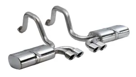 14111 Corsa Performance 847466000171 Sport Axle-back Exhaust System For Chevy Corvette