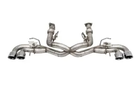 Cor21106 Corsa Performance 2020-2025 Corvette C8 3in Valved Cat-back 4.5in Pol Quad Tips