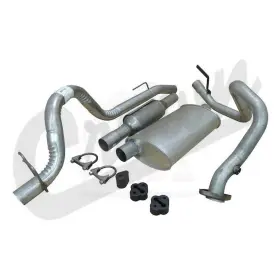 L4306534 Crown Automotive Exhaust Kit Front And Rear For Jeep Wrangler 1993-1995