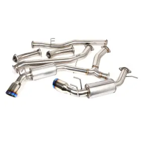 Dcs-des-01-06 Dc Sports V2 3 Inch Exhaust For 22 Civic Si Fe1 23 Integra De4 1.5t Burnt Tips