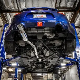 Scs4202bt Dc Sports For Y- Back Single Canister Exhaust Burnt 09-21 Nissan 370z