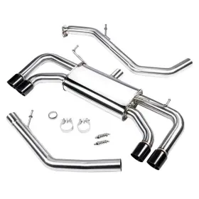 Scs4610bk Dc Sports Axleback Exhaust Tip For 19-23 Corolla 2.0l Hatchback