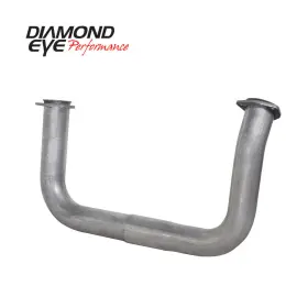321099 Diamond Eye Mfg For 93-00 Chevy 6.5l Diesel 2.5 In Aluminum Cross-over Pipe