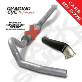 K4120a-rp Diamond Eye Performance For Exhaust System 2004-2005 Chevy/gmc 6.6l Lly Duramax 2500/3500