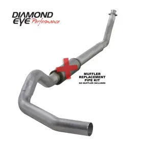 Diamond Eye Performance K5216a-rp Kit 5in Turbo Back Sgl Mflr Rplcment Pipe Fits Al 94-02 Dodge
