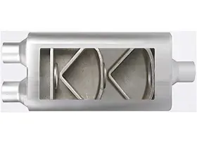 00inx17 Different Trends 8424553 4 00inx10 00in Dual Center Flowsound Muffler 2 25in