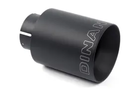D663-0556-box Dinan 810065215949 Double-walled 4 Inch Clamp-on Exhaust Tip Black Ceramic