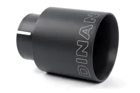 D663-0638-box Dinan 810065216007 Double-walled 4 Inch Clamp-on Exhaust Tip Black Ceramic
