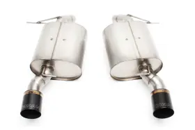 D660-0012-blk Dinan Free Flow Axle-back Exhaust - Compatible With 2007-2011 Bmw