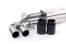 D660-0079-blk Dinan Free Flow Axle-back Exhaust - Compatible With 2018-2019 Bmw