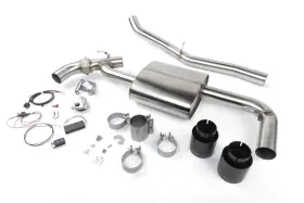 D660-0084-blk Dinan Axle-back Exhaust Kit Fits Cooper Clubman Countryman