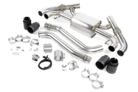 D660-0098-blk Dinan Valved Axle-back Exhaust - 2022-2025 Bmw M240i