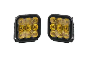 Diode Dynamics 691025934922 Ss5 Led Pod Sport - Yellow Combo Pair