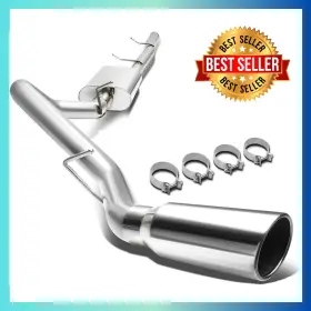 Cbe-cs09-4853l-4dr Dna Motoring Stainless Steel Catback Exhaust System