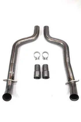 16481 Dodge Cat Less Mid Pipes For Any Charger Or Challenger Model 6.2 And 6.4 V8