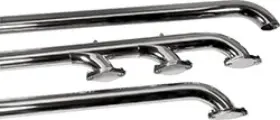 H1260 Dougs Headers 2 Inch X 60 Low Line Patriot Lake Pipes With Slant Outlet Without Caps
