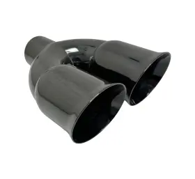 Wd-c7-400-250-bc-ss Dual Exhaust Tip C7 Style 4.00 Inch Dia Od 3.00 Id X 10.00 Long 2.50 Inletwd