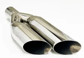 Wdsw350018-225-hp-ss Dual Exhaust Tip 2.25 Inch Inlet 3.50 Outlet 18.00 Long 304 S