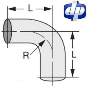 11p-400 Dynaflex Elbow/90 Deg/short Radius