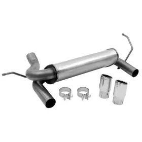 39510 Dynomax Fits 2007-2018 Jeep Wrangler Jk Exhaust System Kit