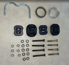 23.684.92 Eberspacher Exhaust System Mounting Kit - For Mbz W126 S-class 79-91