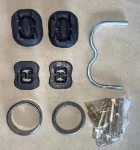 23.886.92 Eberspacher Exhaust System Mounting Kit - For Mbz W126 S-class 79-91