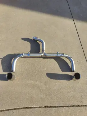 023245ecs01-02kt Ecs Tuning Axleback Exhaust Kit For Mk7 Volkswagen Gti