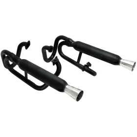 00-3373-0 Empi Dual Exhaust Clearanced For Carbs Raw Dunebuggy And Vw