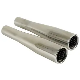 00-3693-0 Empi Exhaust Tips With Baffling For Beetle Pair Dunebuggy And Vw