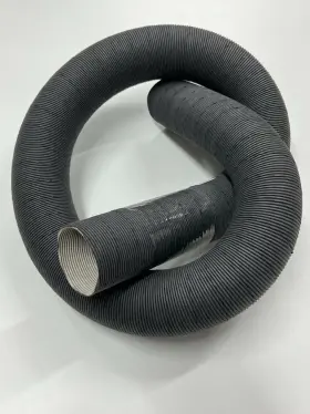 00-3704-0 Empi 3704 Black Fresh Air Fan Shroud Heater Hose 50mm X 1080mm For Type1 Vw Bug