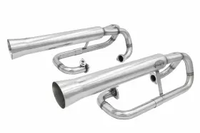 56-3759-0 Empi Stainless Steel Racing Duals Without Inserts - Fits Vw Dune Buggy Bug 56-37