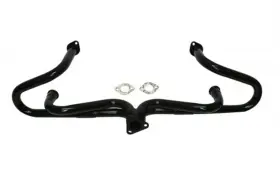00-3661-7 Empi Inc 1-3/8 Inch Black Header Only Small 3 Bolt Flange For Vw Type - 3661-7